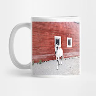 Boyfriend at the Lld Red Barn Mug